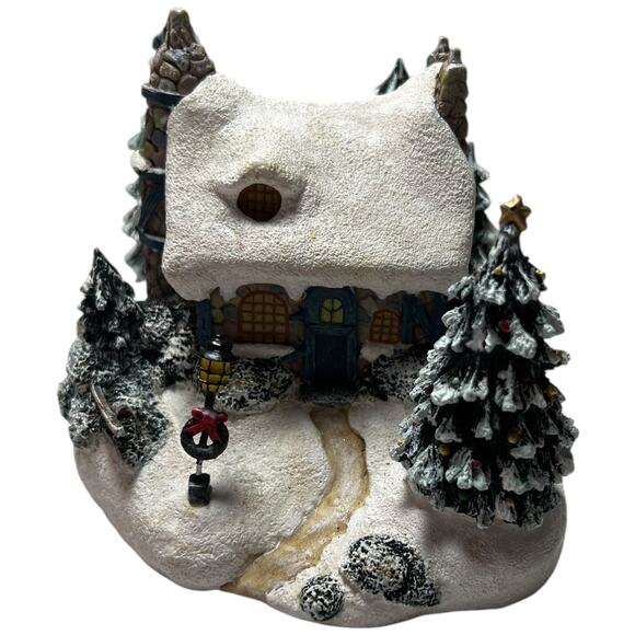 Thomas Kinkade Stonehearth Hutch Teleflora Gift Christmas Village - Picture 10 of 13